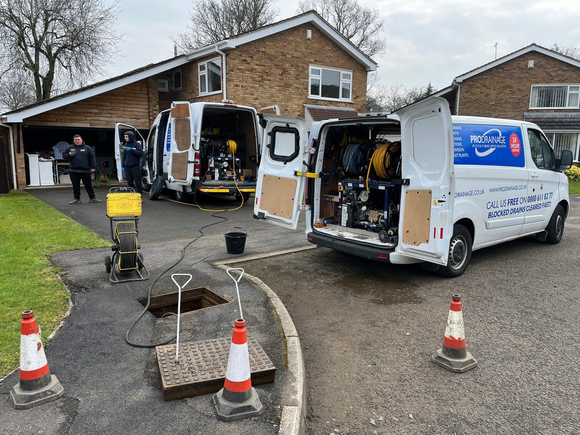 Free Website for Drainage Companies guide for UK small businesses